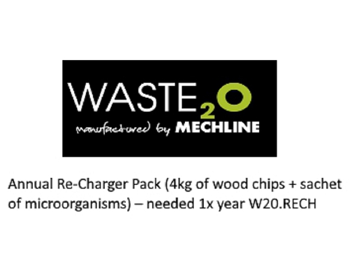 Mechline Waste²O Annual Re-Charger Pack