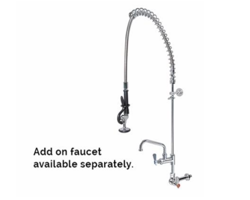 Die-Pat H2O Wall Mounted Pre Rinse with Flexi Hose - DP691BR